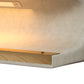 Entryway Bench Leather Upholstered Ottoman with LED sensor light for living room ,bedroom,end of bed ，Beige