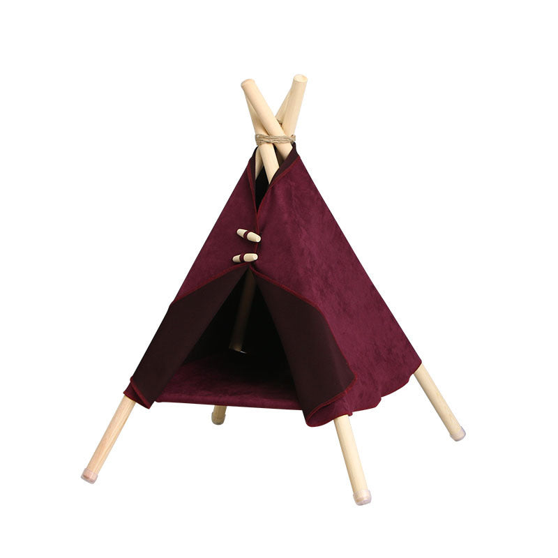 Stylish, Simple, Open and Closed Two Use Cat Tent