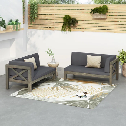 BRAVA Corner Bench Set, Stylish and Functional Seating for Living Rooms and Dining Areas