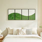 WaveMoss Metal Wall Art4pcs Set