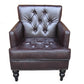 Harrison Tufted Club Chair, Comfortable and Elegant Design for Living Rooms