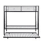 METAL Bunk Bed with trundle Black