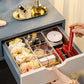 Transparent Drawer With Built-In Partition Box Dressing Table Cosmetic Lipstick Can Be Stacked For Storage Classification Of Desktop Debris