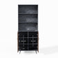 Accent Storage Cabinet with Doors, Bar Cabinet Buffet for Living Rooms, Hallways, and Kitchens