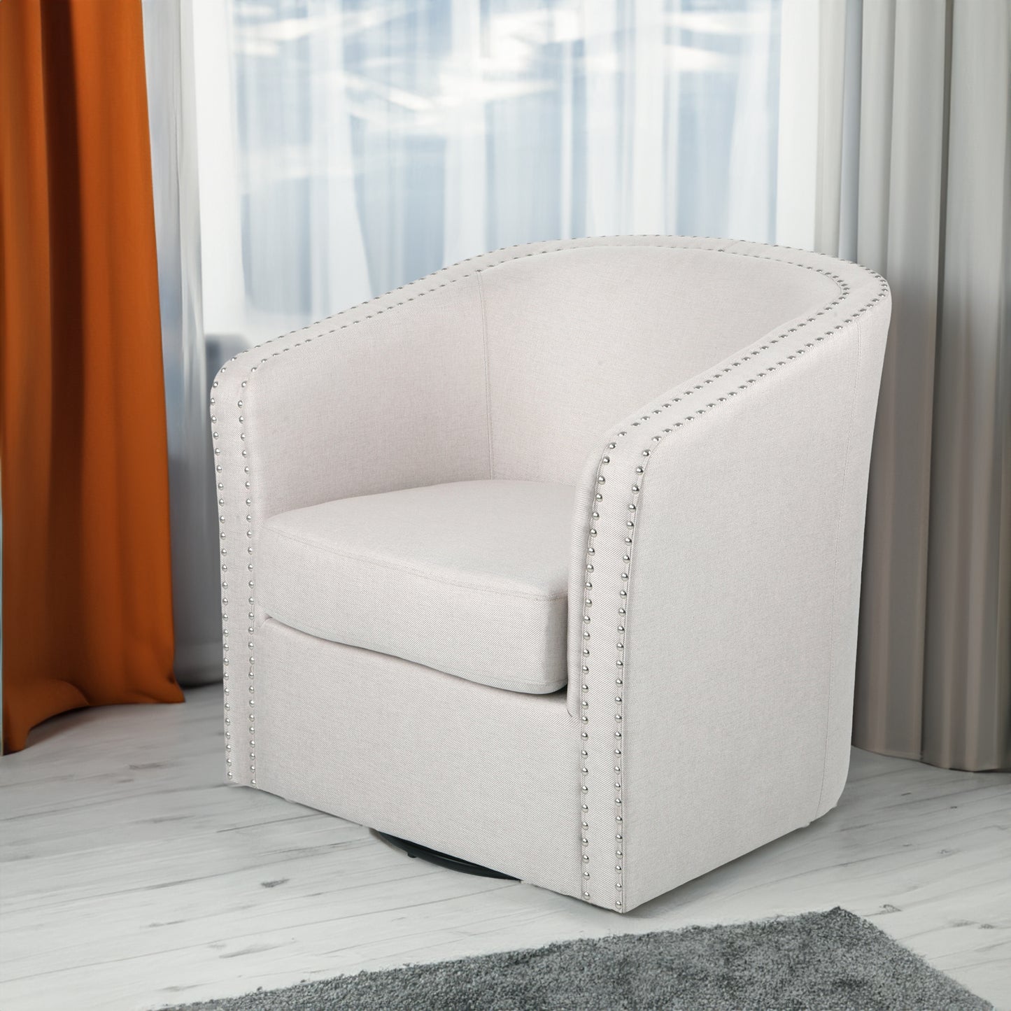 Swivel Chair, Comfortable and Functional Design for Living Rooms and Offices