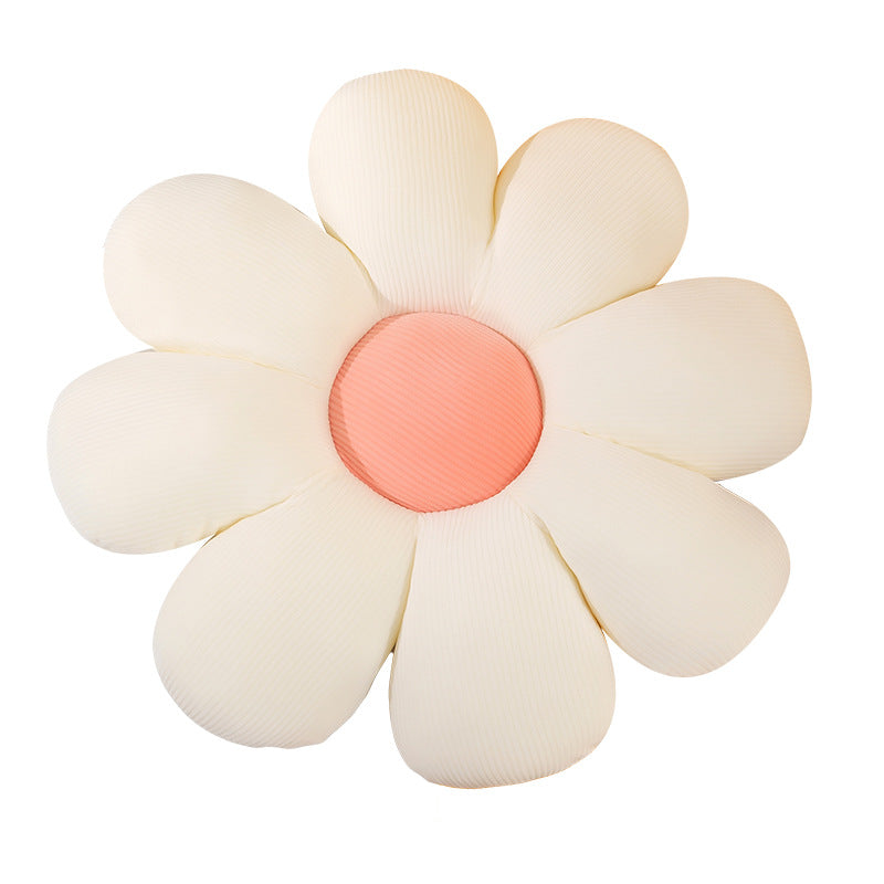 Daisy Flower Shaped Office Cushion, Computer Cushion, Sun Flower Tatami Cushion, Flower Petal Pillow, Cute Packaging