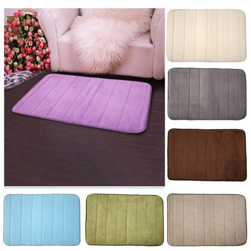 Memory Foam Bath Mats Bathroom   Rug Bathroom Rug Toilet Mat Doormat