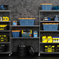 6-Tier Wire Shelving Unit, 6000 LBS Capacity, NSF-Approved Adjustable Metal Garage Storage Shelves with Wheels