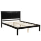 Platform Bed Frame with Headboard, Wood Slat Support, No Box Spring Needed  Full Espresso