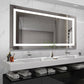 LED Bathroom Mirror 72x36 Inch with lights, anti-Fog & Dimming Led Bathroom Vanity Mirror