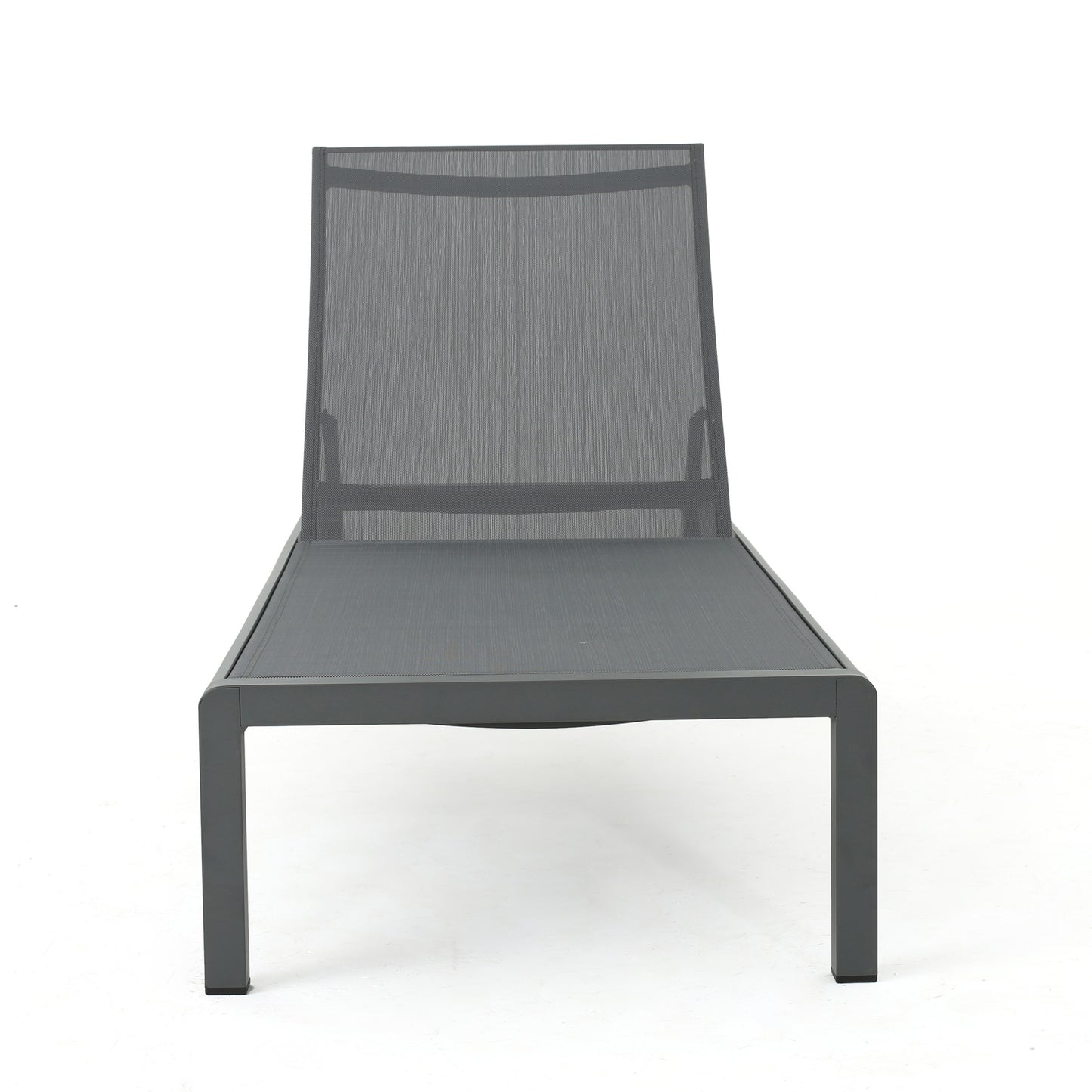 Cape Coral KD Chaise Lounge, Set of 2 in Gray, Perfect for Outdoor Relaxation