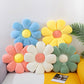 Daisy Flower Shaped Office Cushion, Computer Cushion, Sun Flower Tatami Cushion, Flower Petal Pillow, Cute Packaging