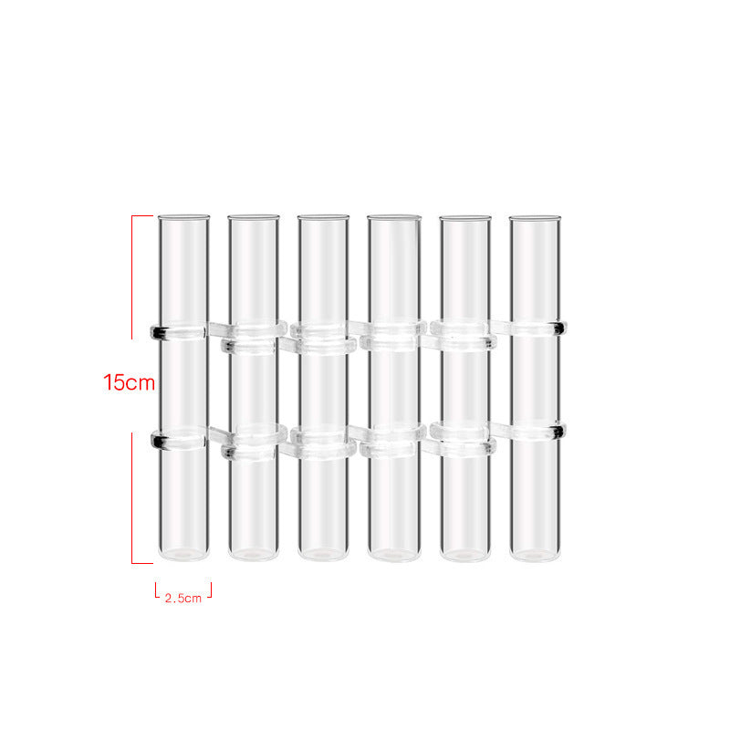 INS Wind Home Test Tube Vase Glass Flower Art Aquaculture Flower Set Flower Vase Decoration Ornaments