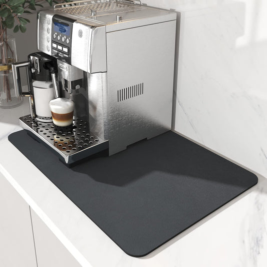 Coffee Machine Draining Mat Kitchen Countertop Absorbent Diatomaceous Earth Soft Mat Bowl And Plate Insulation Mat Bathroom Coaster