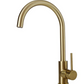 Stainless steel golden kitchen faucet, brushed gold face basin, washbasin, basin, mixed kitchen hot and cold Faucet