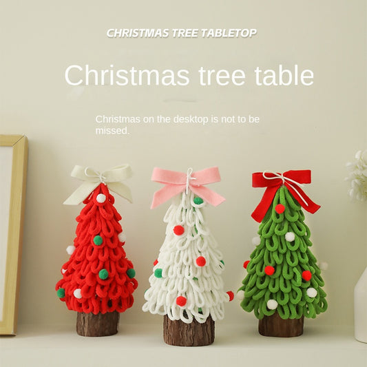 DIY Pine Tree Craft – Tabletop Holiday Set