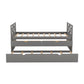 Multi-Functional Daybed with Drawers and Trundle, Gray