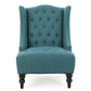 Upholstered Wingback Chair, Classic and Comfortable Design for Living Rooms and Bedrooms