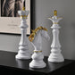 Chess resin ornaments wine cabinets kings queens warhorses chess pieces chessboards home decor