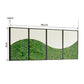 WaveMoss Metal Wall Art4pcs Set