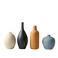 Ceramic Vase Set, Three-Piece Decorative Home Decor for Living Rooms and Flower Arrangements