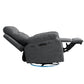 270 degree rotating electric lounge chair with Bluetooth speaker, LED light, telescopic foot pedal adjustable backrest DG