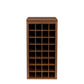 brown walnut color modular 32 wine bar cabinet Buffet Cabinet