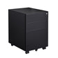 3 Drawer Mobile File Cabinet with Lock Steel File Cabinet for Legal/Letter/A4