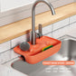 Faucet Splash Proof Drainage Rack, Sink Water Collection Pad, Kitchen Cloth, Sponge Wipe, and Drainage Storage Rack