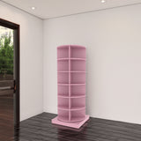 Pink 360 Rotating shoe cabinet 6 layers