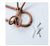 Kids Room Decor Hanger Rattan Wall Hooks Kids Garments Organizer Rack Clothes Hat Hanging Hook Rattan Hanger