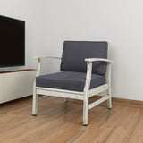 PERLA CLUB CHAIR, LIGHT GREY