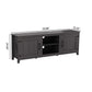 TV Stand Storage Media Console Entertainment Center Tradition Black with doors