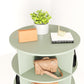 Green 360 Rotating shoe cabinet 7 layers