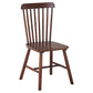 4 dining chairs, walnut wood, rubberwood material, dining chairs, solid wood chairs, solid wood dining table chairs