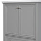 30inchgrey Bathroom Vanity with Sink ComboMulti-functional Bathroom Cabinet with Doors and Drawer Solid Frame and MDF Board