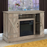 Farmhouse Classic Media TV Stand Antique Entertainment Console with