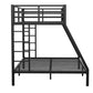 Metal Twin XL over Queen Bunk Bed for Teens and Adults,Space-Saving/Noise Reduced/No Box Spring Needed