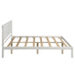 Platform Bed Frame with Headboard   Wood Slat Support  No Box Spring Needed  Full White