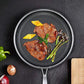 Stainless Steel Full Screen Honeycomb Frying Pan Household Fried Egg Steak Pancake Easy To Clean Non-Stick Pan