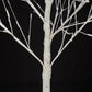 Artificial birch tree with light, 4FT 48 LED/5FT 72 LED/6FT 96 LED, with warm white light, indoor and outdoor decoration