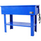 40 Gallon Parts Washer 24 Gallon Solvent Capacity 5 Gallon Per Minute Max Pump Output Heavy Duty Steel Powder Coated blue