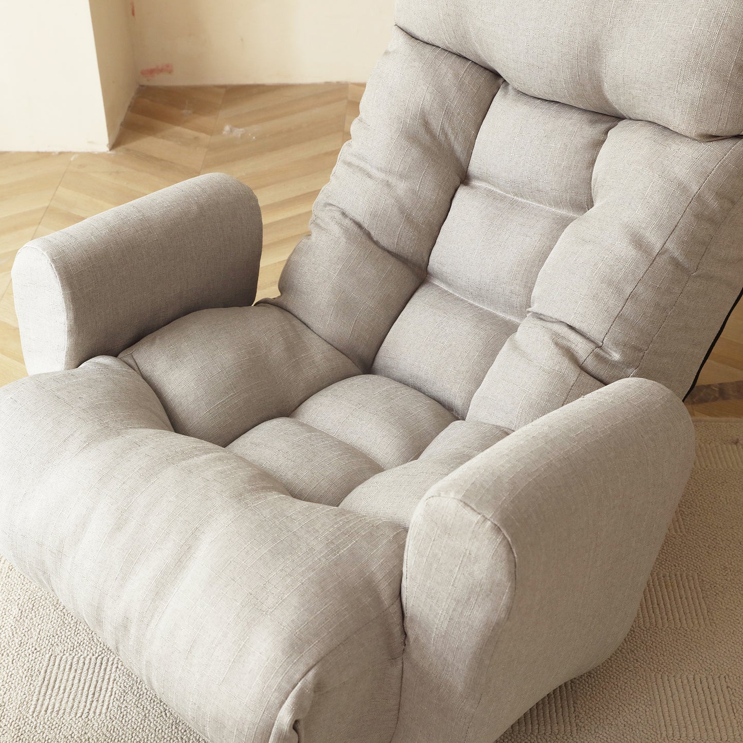 Adjustable Lounge Sofa Chair, Comfortable and Versatile Design for Relaxing in Living Rooms