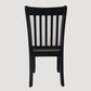 Upholstered Black Dining Chairs, Set of 2, Comfortable and Stylish for Farmhouse Kitchens