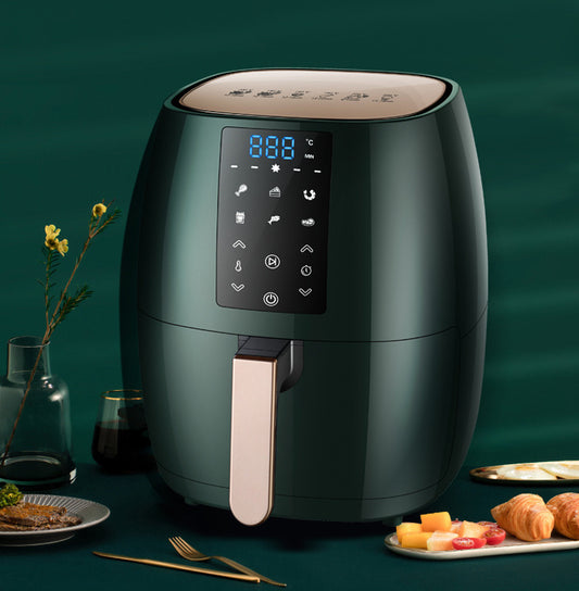 Household Appliances Smart Touch Automatic Power Off Touch Large Capacity Air Fryer Visual Air Fryer 5.5L