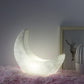 Internet celebrity ins moon night light warm atmosphere decorative ornaments resin moon table lamp simple bedroom bedside lamp