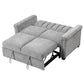 U_STYLE Convertible Soft Cushion Sofa Pull Bed ,for Two People to Sit On