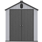 XWT012 6*8ft plastic storage shed for backyard garden big spire Tool storage