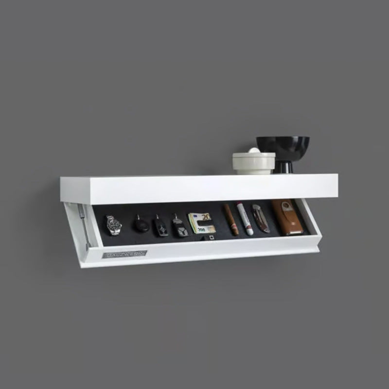 Magicflap Hidden Shelf - Wall-Mounted with Secret Compartment, a Floating Storage Solution.