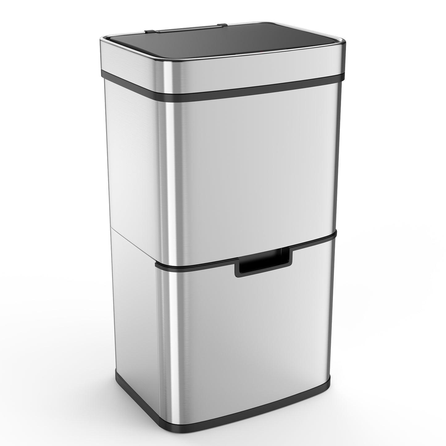 Silver Garbage Bin